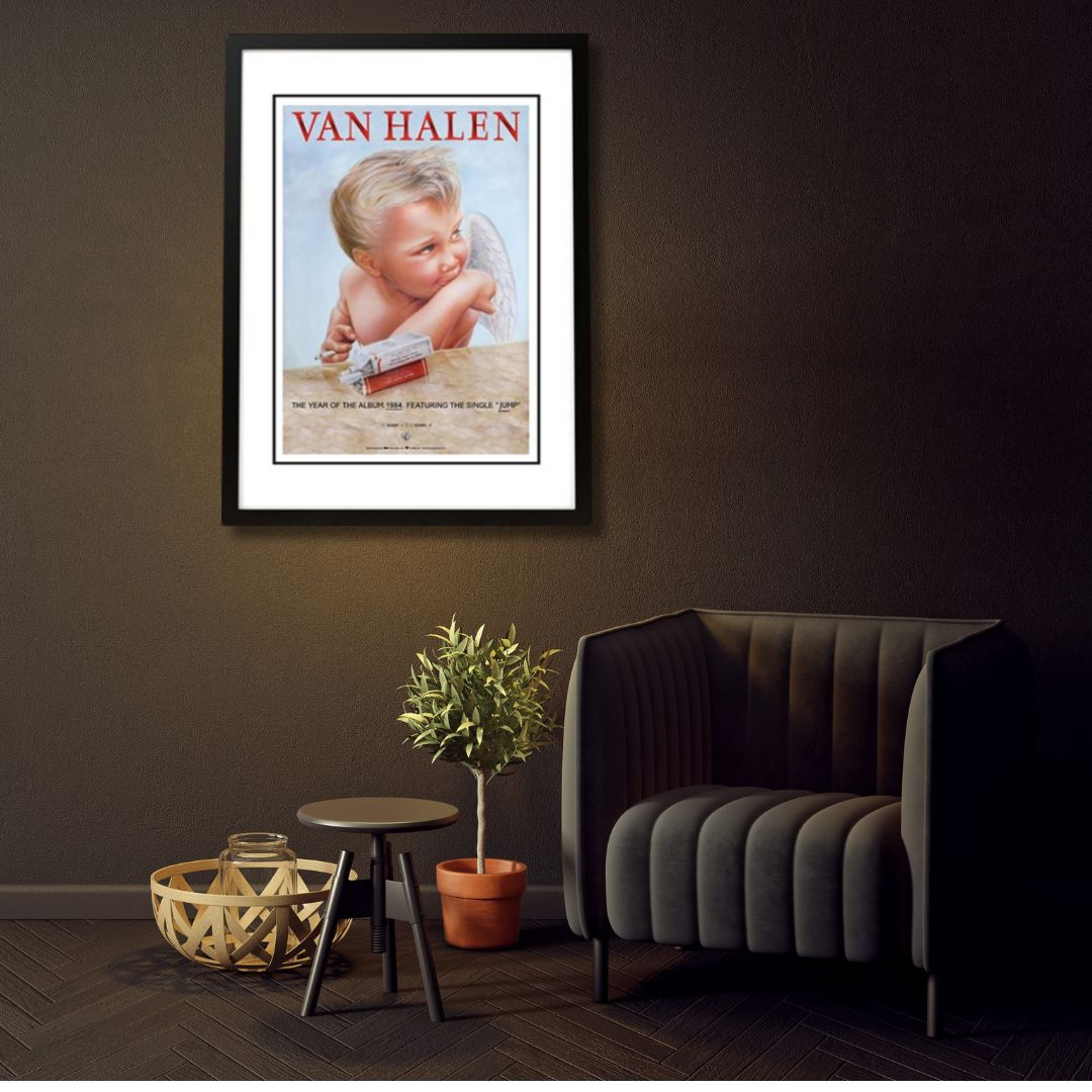 Van Halen Framed Band Poster Poster