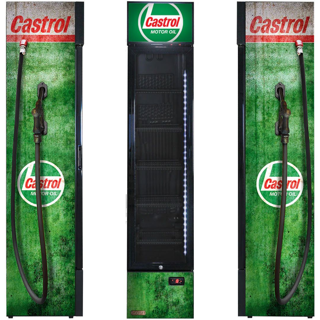 Castrol Branded 160LT Upright Bar Fridge Refrigerators