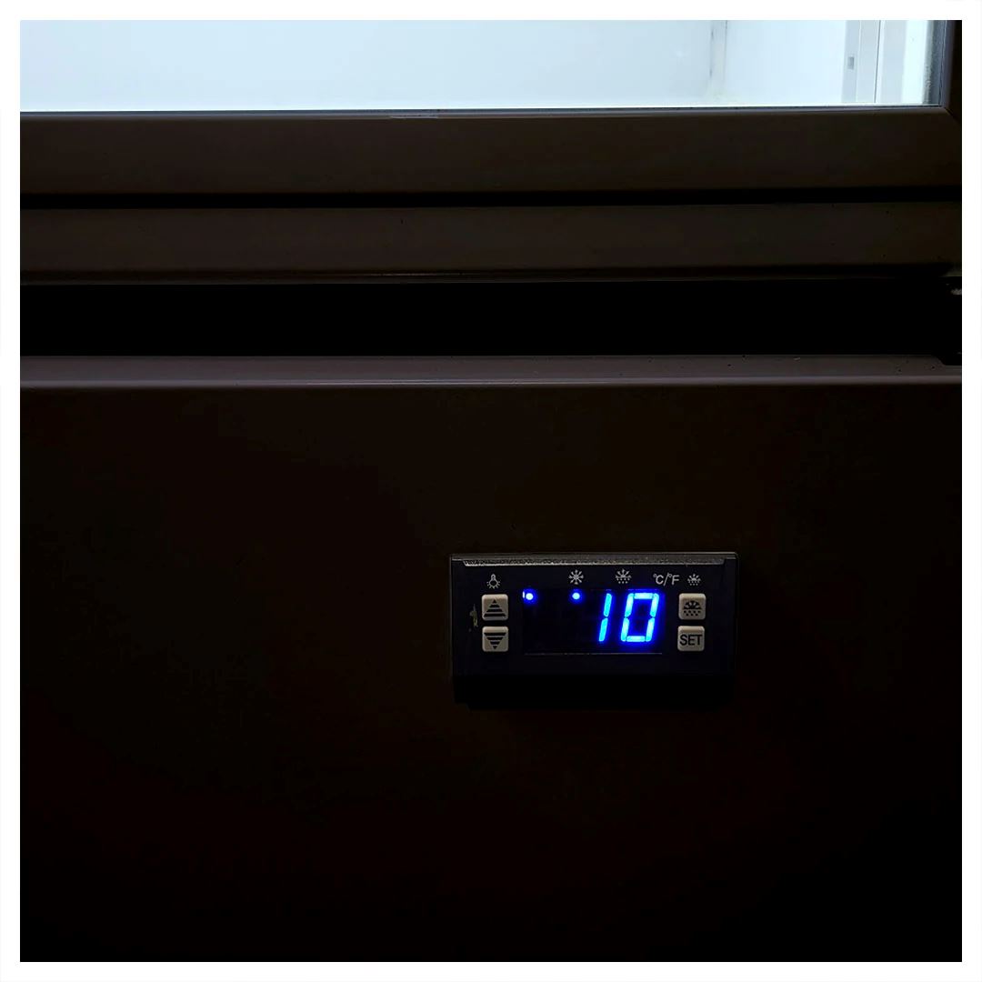 Police Box Branded 370LT Upright Bar Fridge Refrigerators