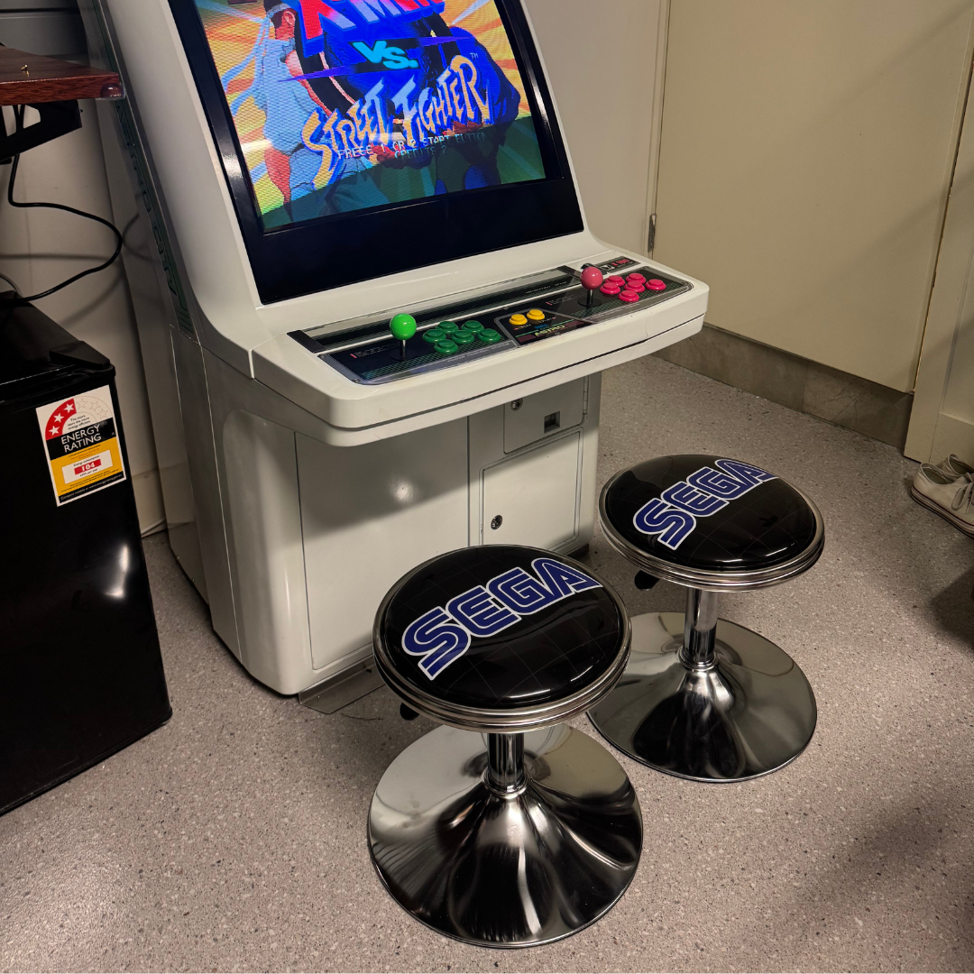 Arcade Stool With Custom Design