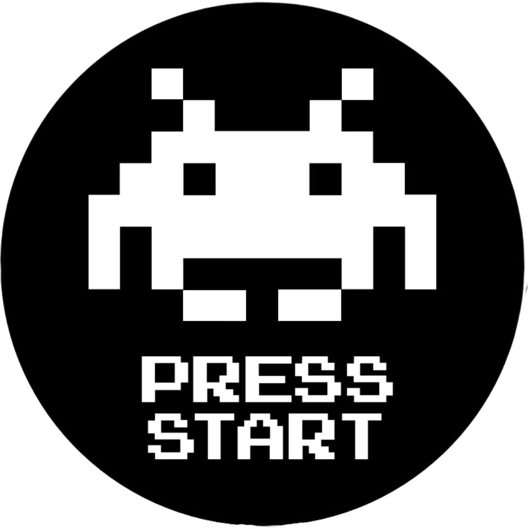 Arcade Stool With Press Start Bar Stools