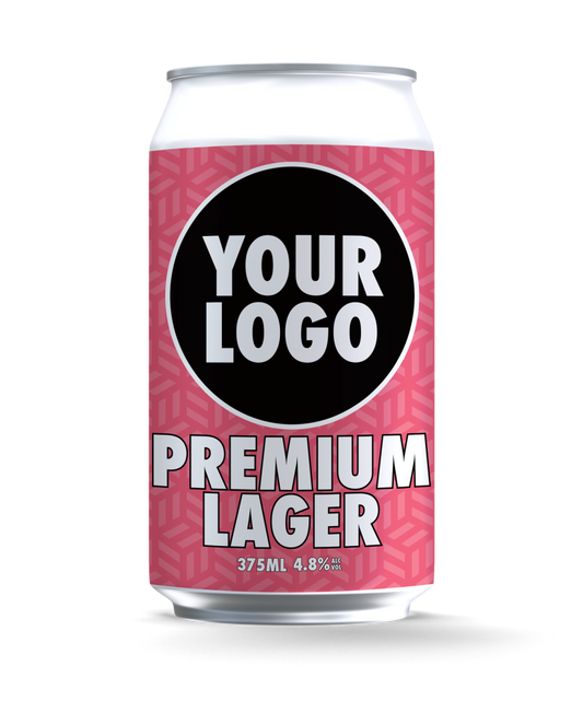 Custom 3D Beer Can Sign Metal Signs Premium Lager