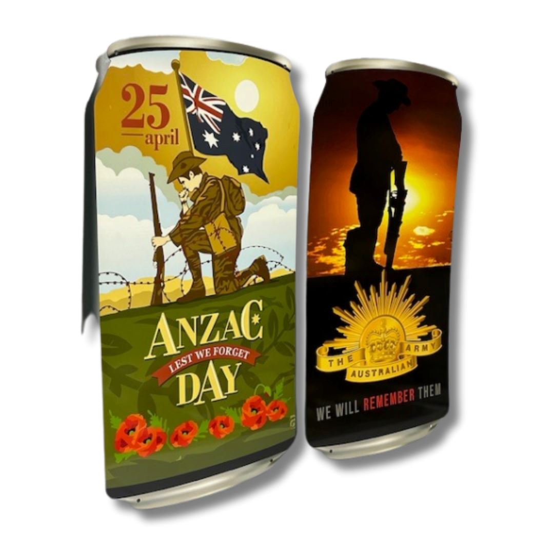 3D Anzac Can Sign Metal Signs