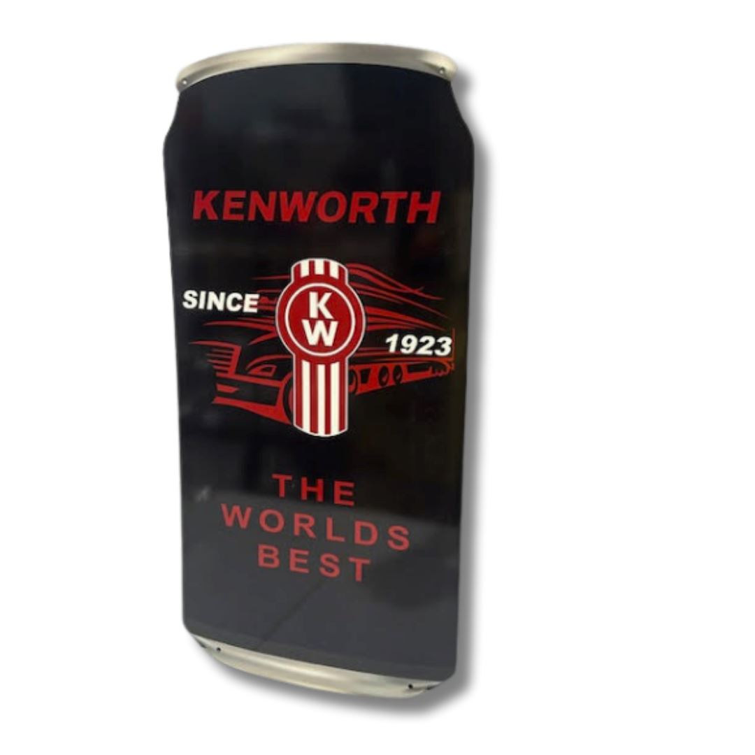 3D Kenworth Can Sign Metal Signs