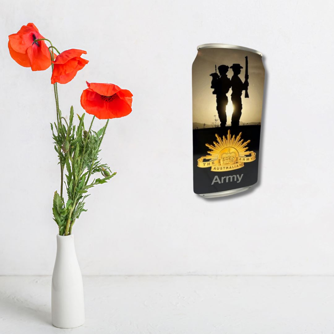 3D Rememberance Day Can Sign Metal Signs