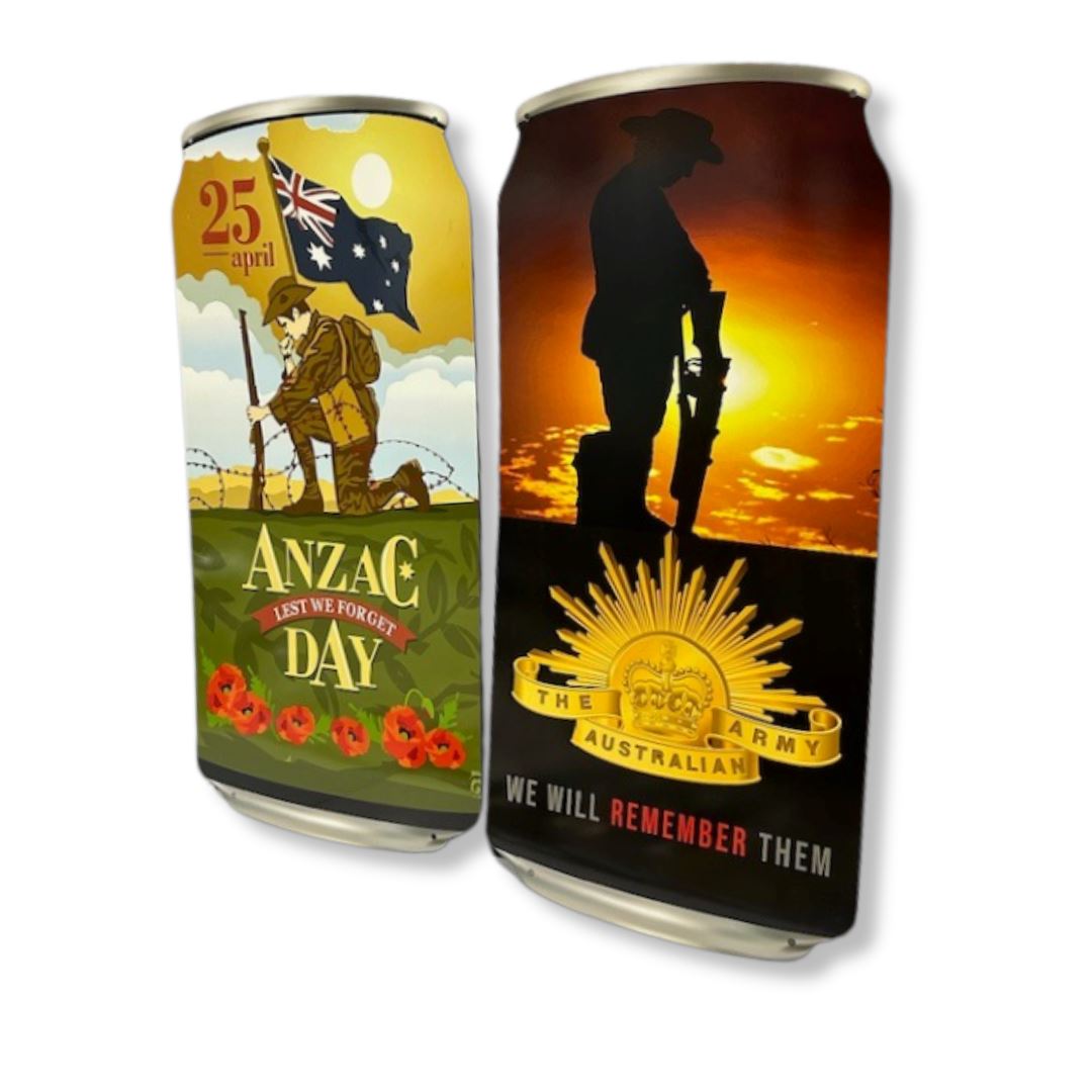 3D Rememberance Day Can Sign Metal Signs