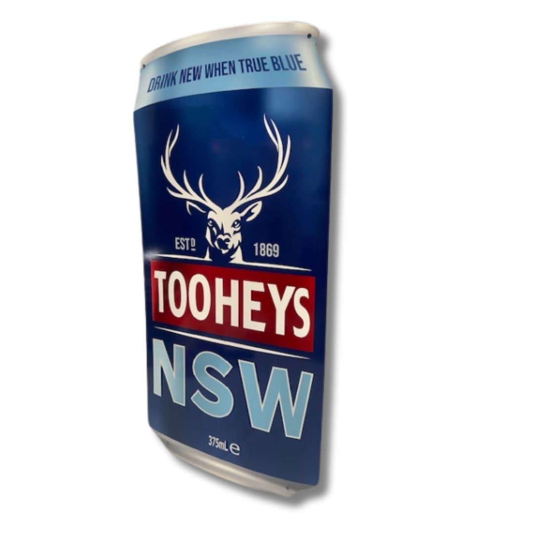 State of Origin 3D Beer Can Sign Metal Signs New South Wales