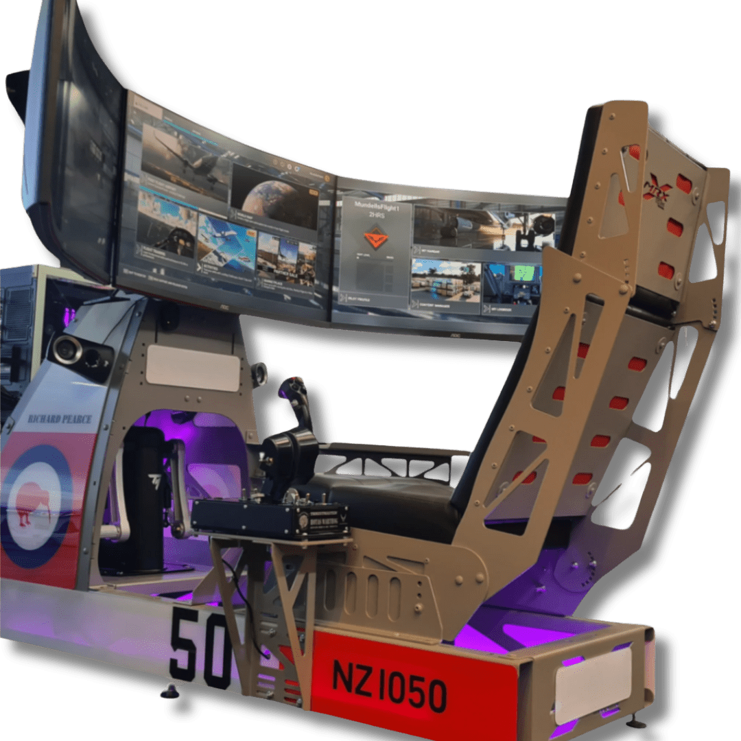 Flight Simulator Custom Design Video Game Arcade Cabinets