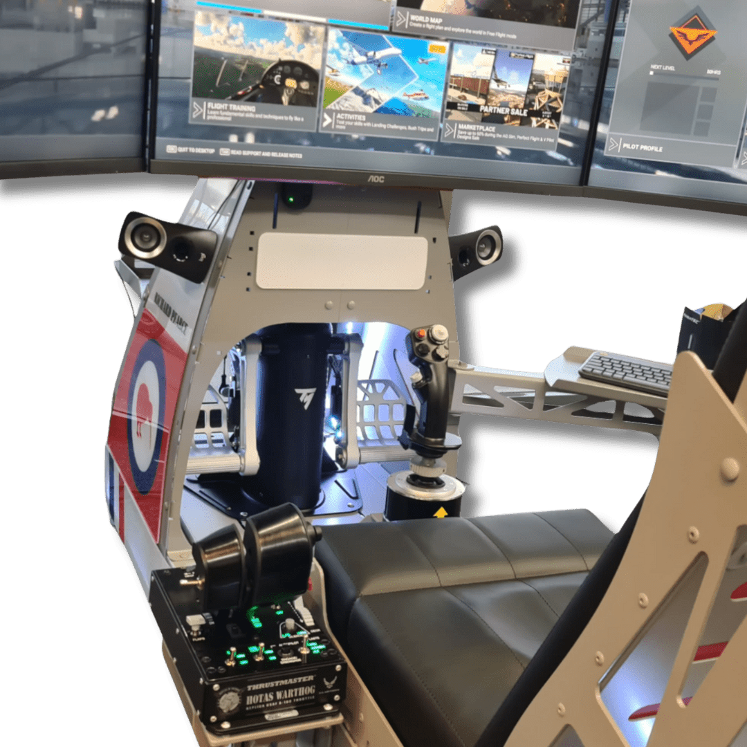 Flight Simulator Custom Design Video Game Arcade Cabinets