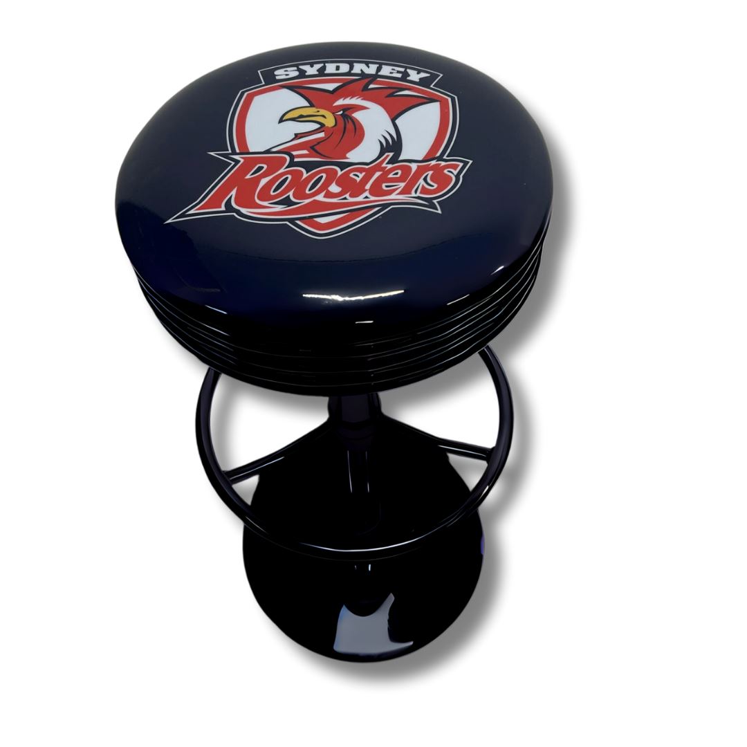 Roosters Retro Bar Stool Retro Bar Stools Black
