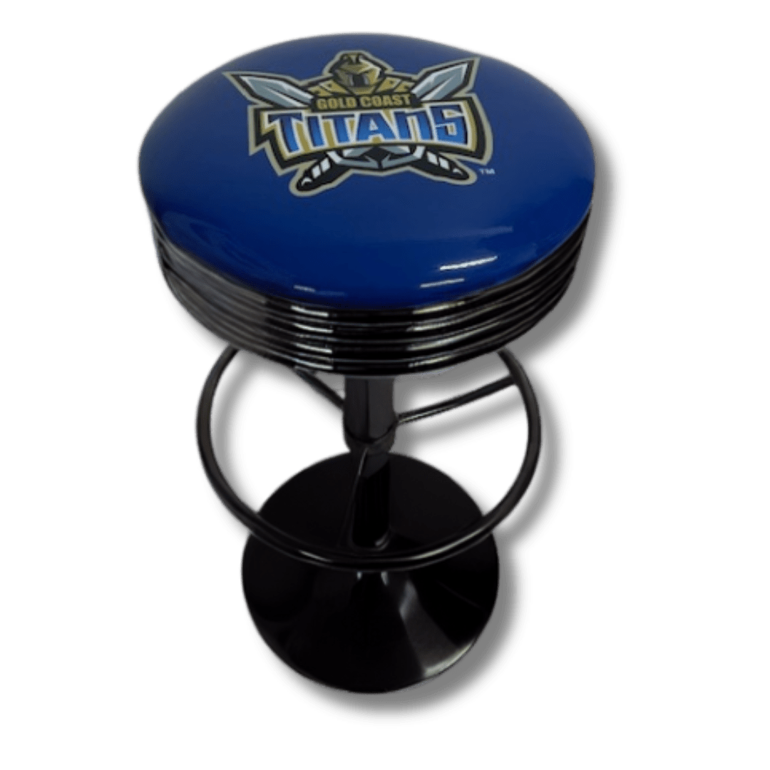 Titans Retro Bar Stool Retro Bar Stools Black