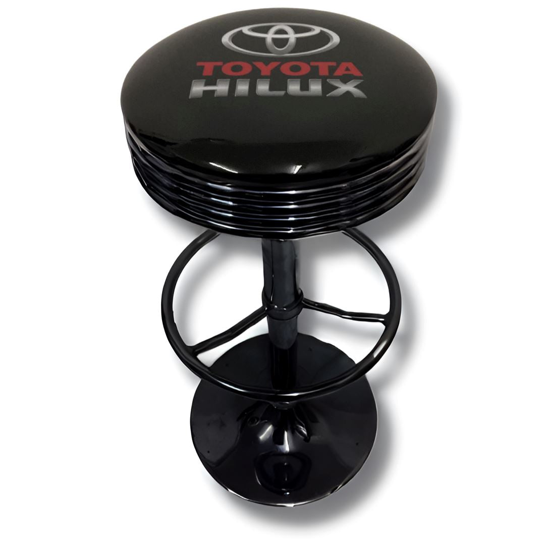 Toyota Hilux Retro Bar Stool Retro Bar Stools Black