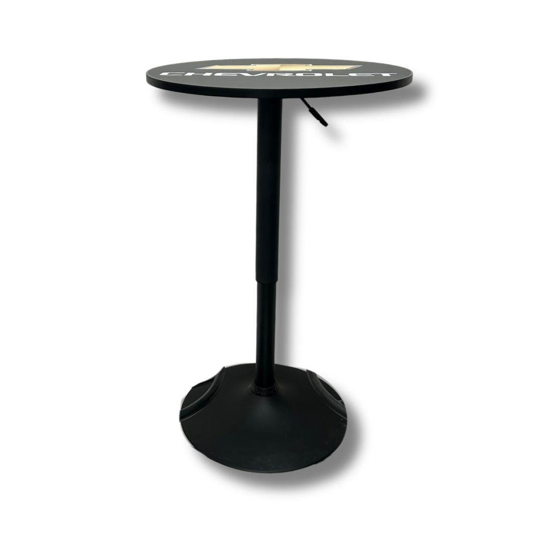 Chevy Black Bar Table Bar Table