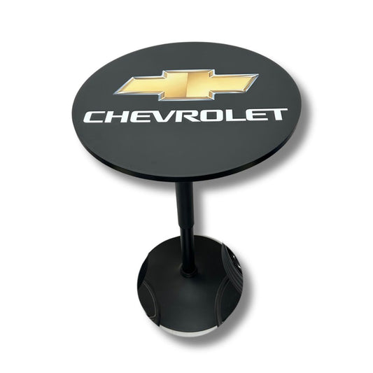 Chevy Black Bar Table Bar Table