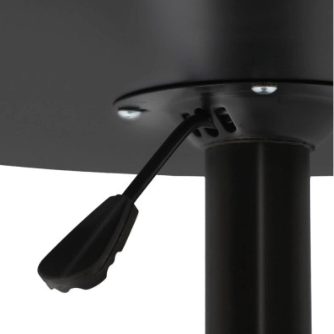 Custom Artwork Black Bar Table