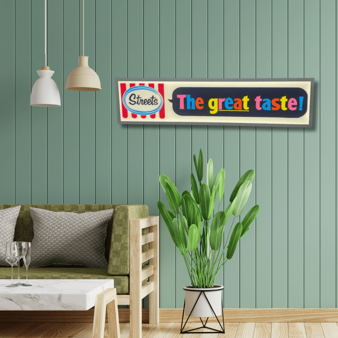 Streets Light Up Sign 1200MM Light Up Signs