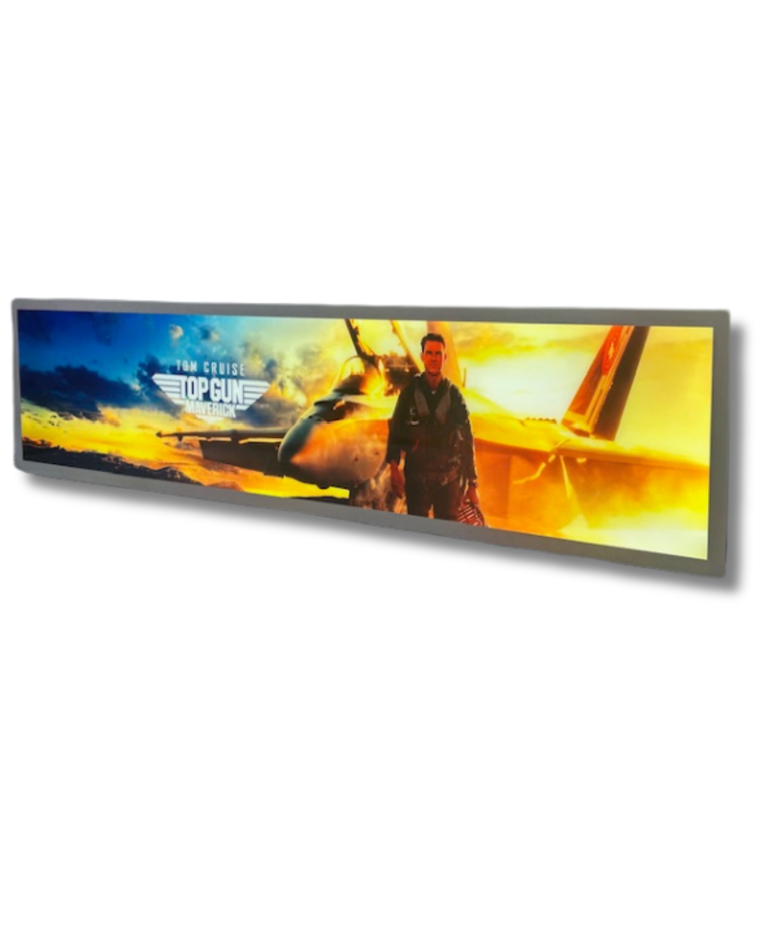 Top Gun Light Up Sign 1200MM