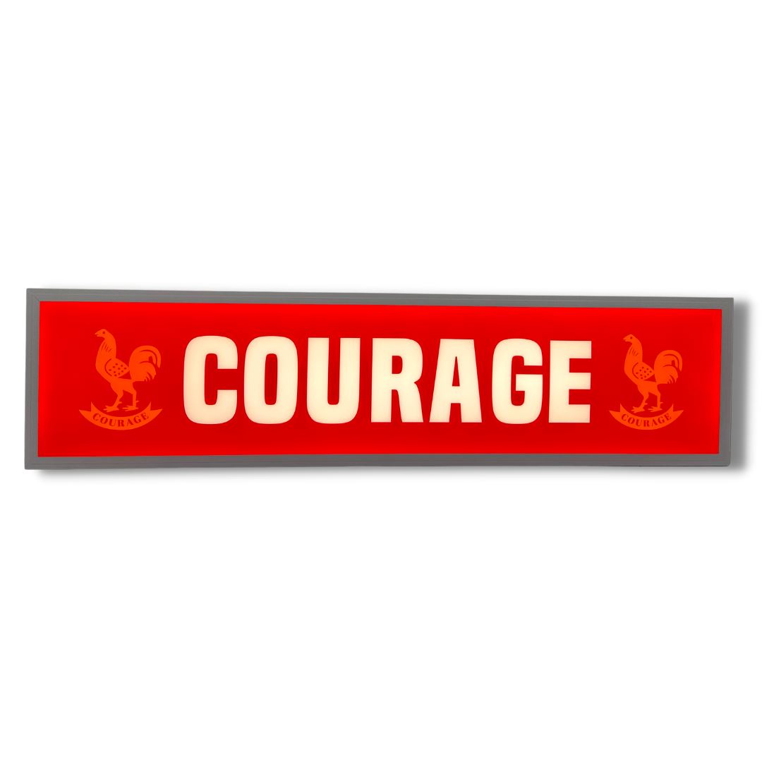 Courage Light Up Sign Light Up Signs