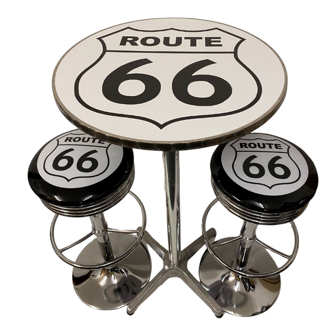 Custom Bar Table & Stool Set - Choose your design Retro Bar Stools