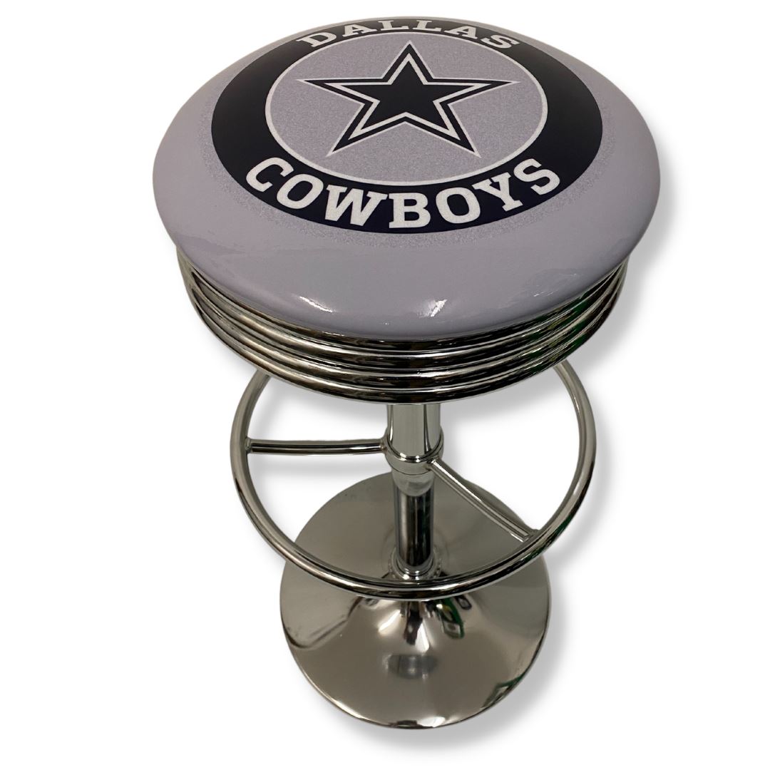 Dallas Cowboys Branded Retro Bar Stool