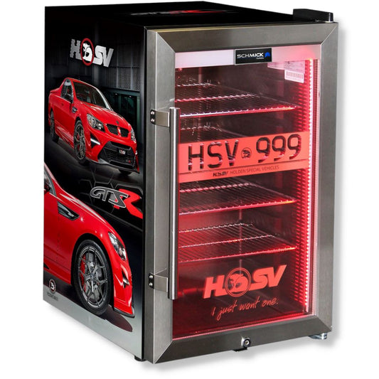 HSV GTSR Maloo branded 70LT bar fridge Add Your Number plate! Refrigerators 