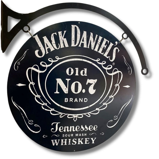 Jack Daniels Sign Double Sided Round Metal Signs 