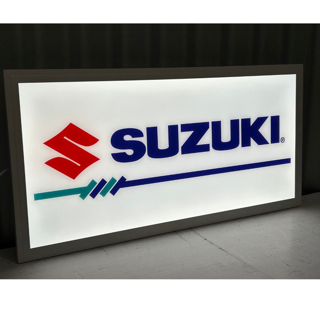 Light Up Suzuki Sign Light Up Signs