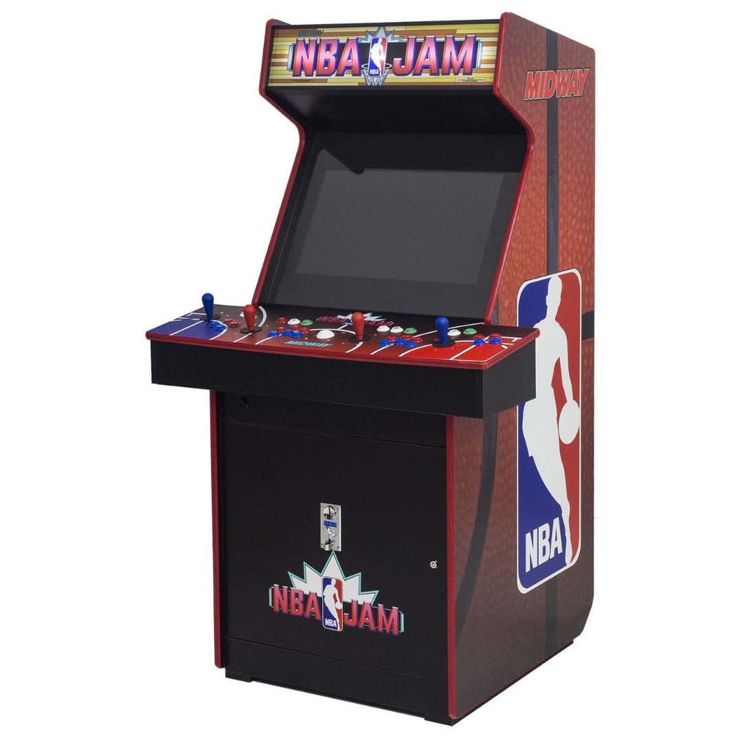 NBA Jam Deluxe Upright 4 Player Arcade Machine