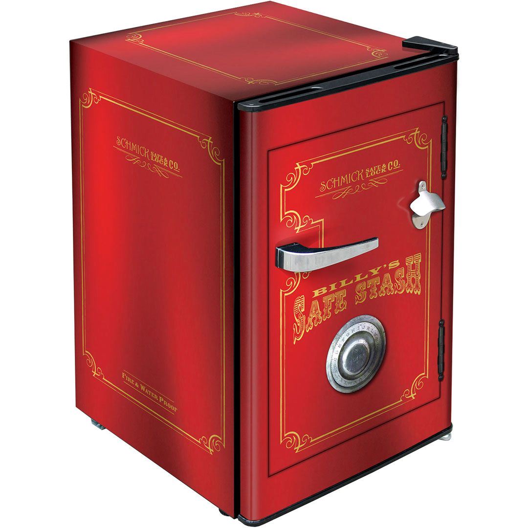 Retro Safe Bar Fridge 70 L Choose the Colour add Name Refrigerators Red 1 Year Full Replacement – Included 