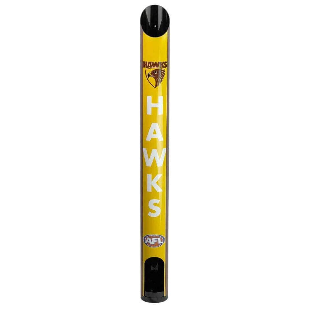 AFL Stubby Holder Dispensers Personalise Your Message Beverage Dispensers Hawthorn Hawks