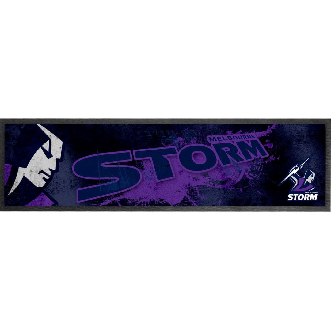 Storm NRL Premium Bar Runner