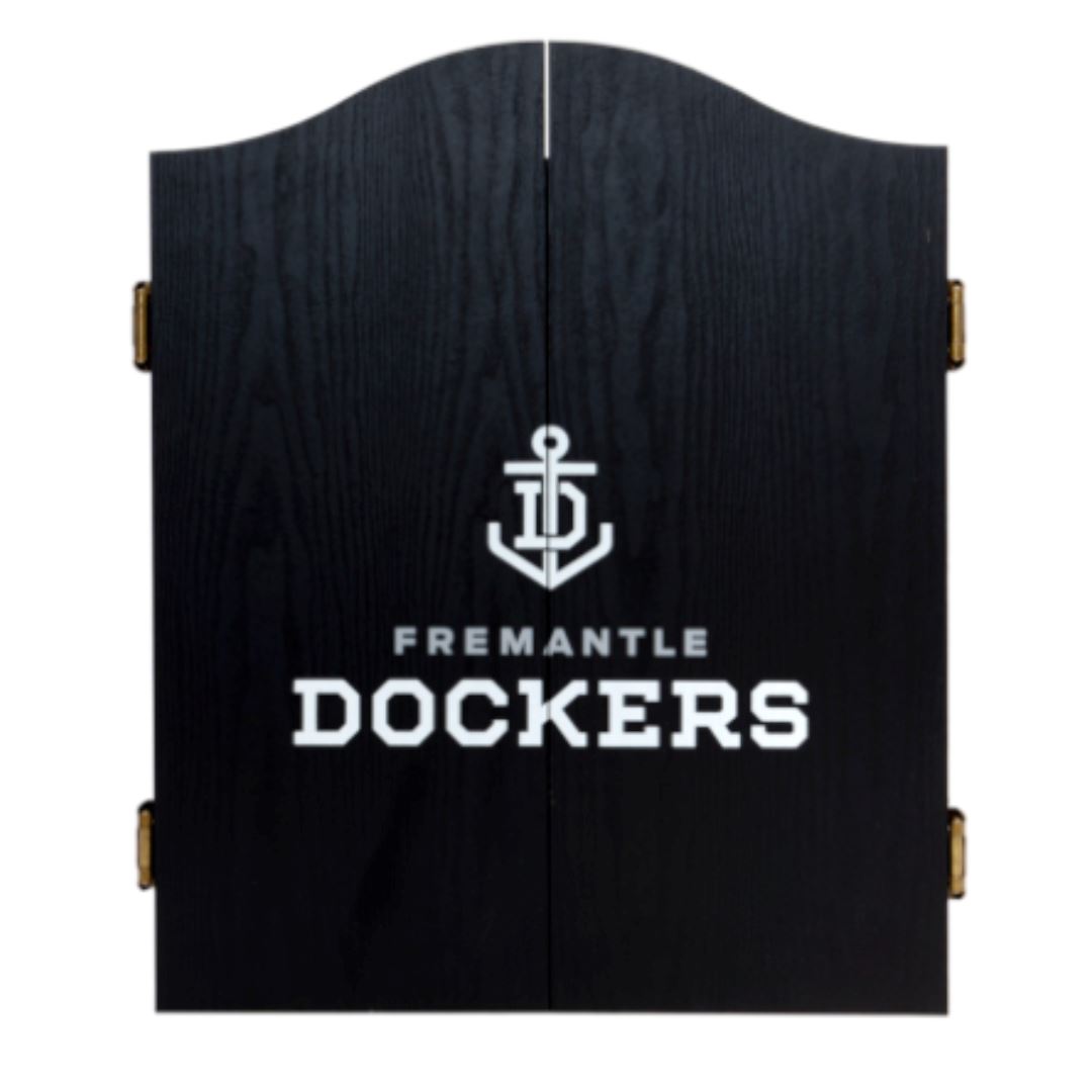 Fremantle Dockers Dartboard and Cabinet Set