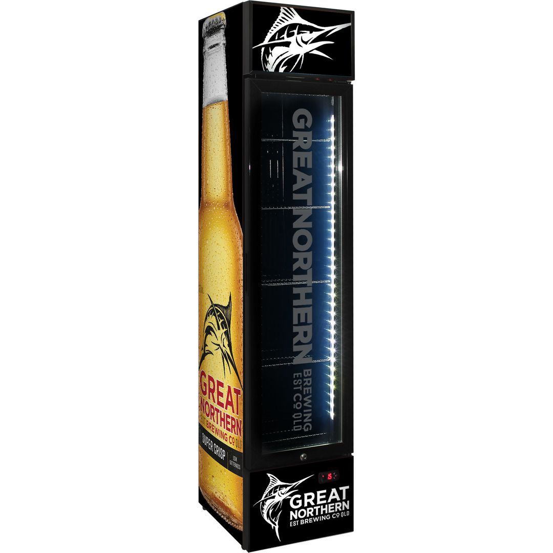 Great Northern Black 160LT Bar Fridge
