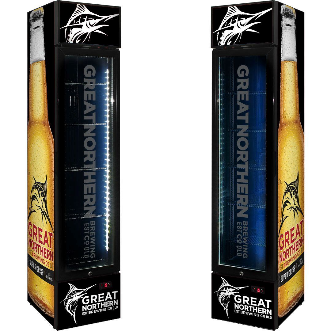 Great Northern Black 160LT Bar Fridge