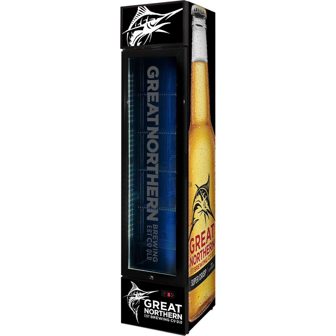Great Northern Black 160LT Bar Fridge