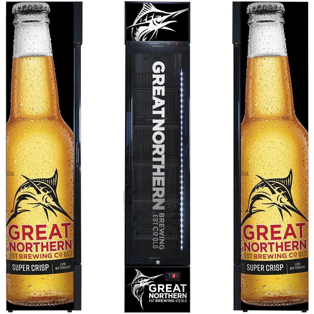 Great Northern Black 160LT Bar Fridge