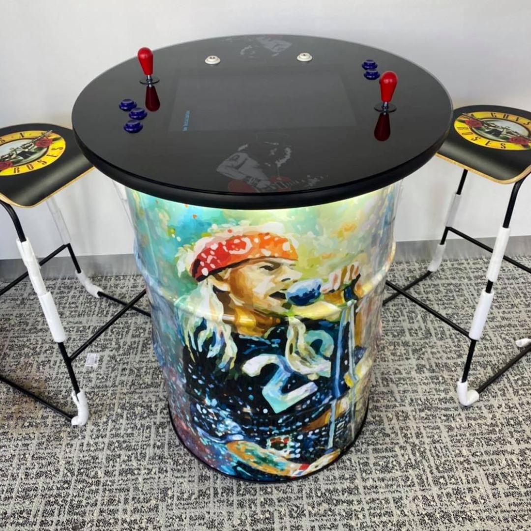 Guns N Roses Drum Arcade Machine