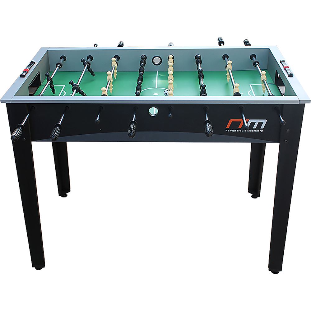 4FT Foosball Soccer Table Black Games Tables