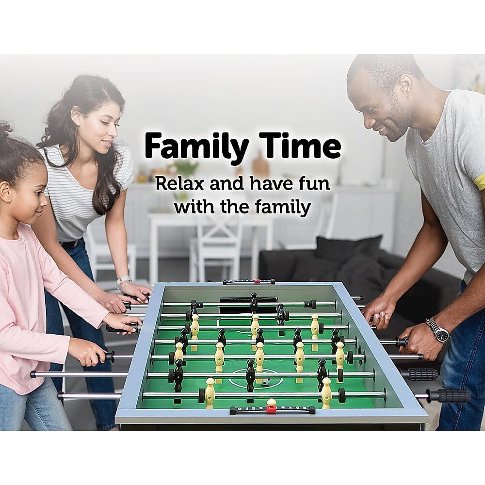 4FT Foosball Soccer Table Black Games Tables