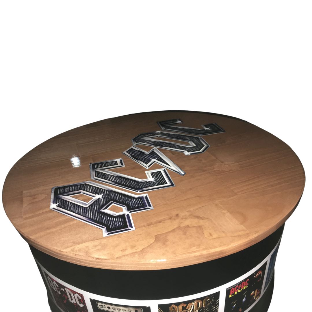 AC/DC Drum Table Drum Barrel