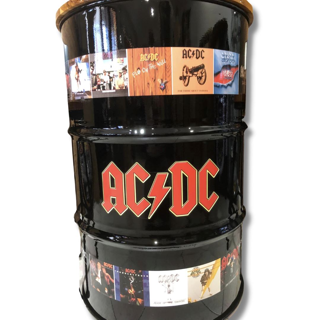 AC/DC Drum Table Drum Barrel