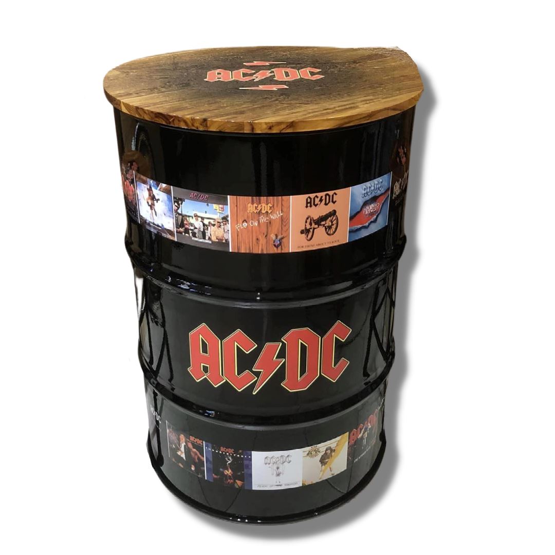 AC/DC Drum Table Drum Barrel