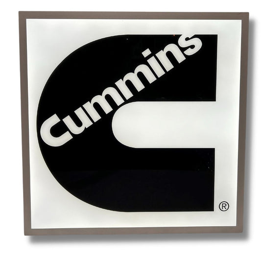 Cummins Light Up Sign 600 x 600MM