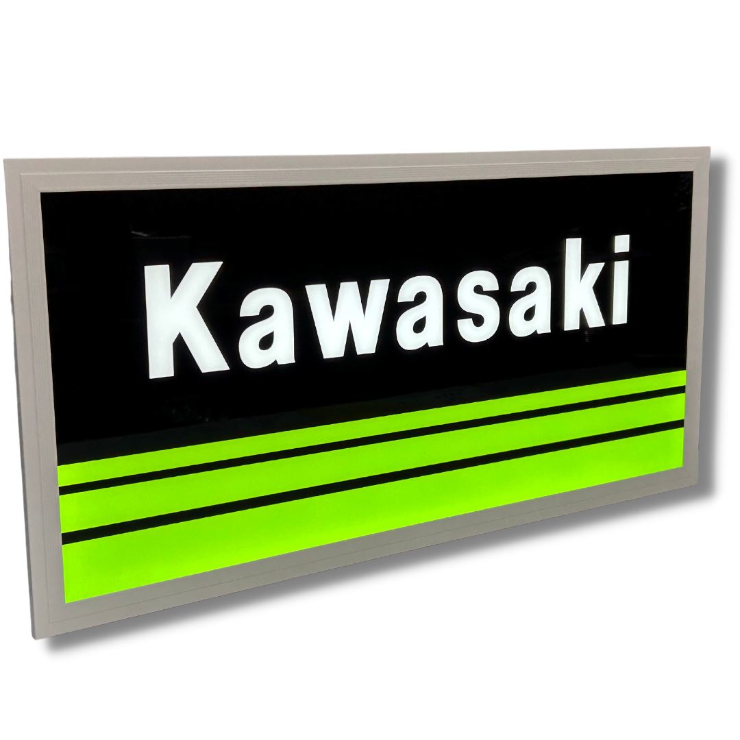 Light Up Kawasaki Sign Light Up Signs