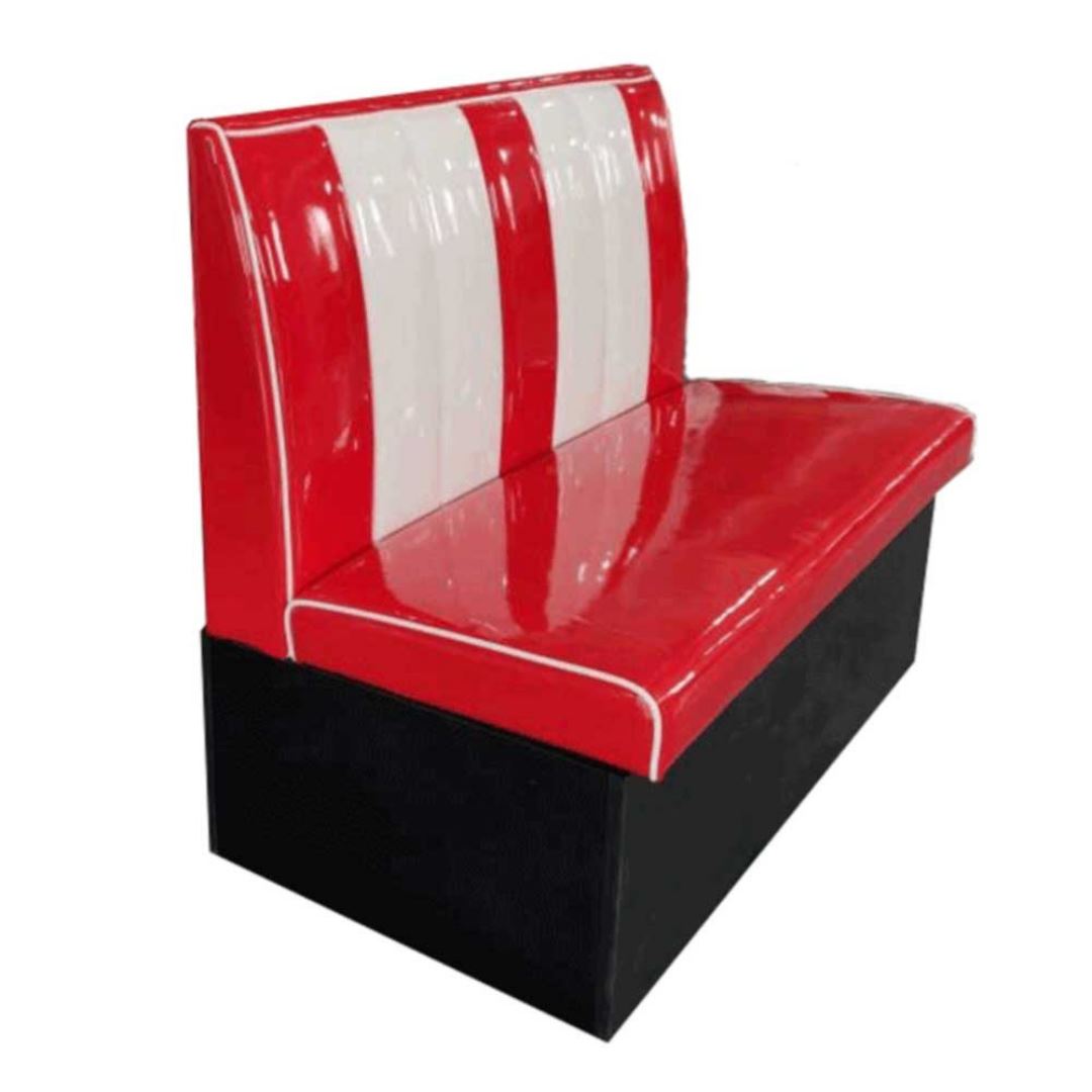 1950 Retro Cafe Booth - 2 Sofas & 1 Table furniture