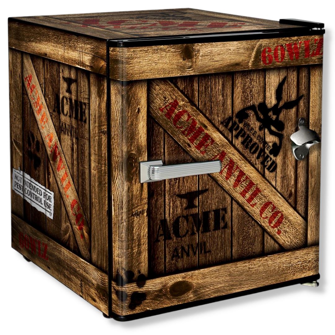 ACME Branded Crate Design Mini Bar Fridge 46 LT Refrigerators