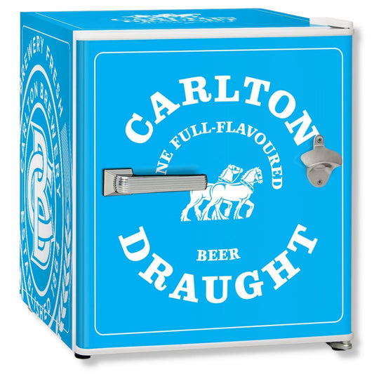 Carlton Draught Blue 46LT Retro Mini Bar Fridge
