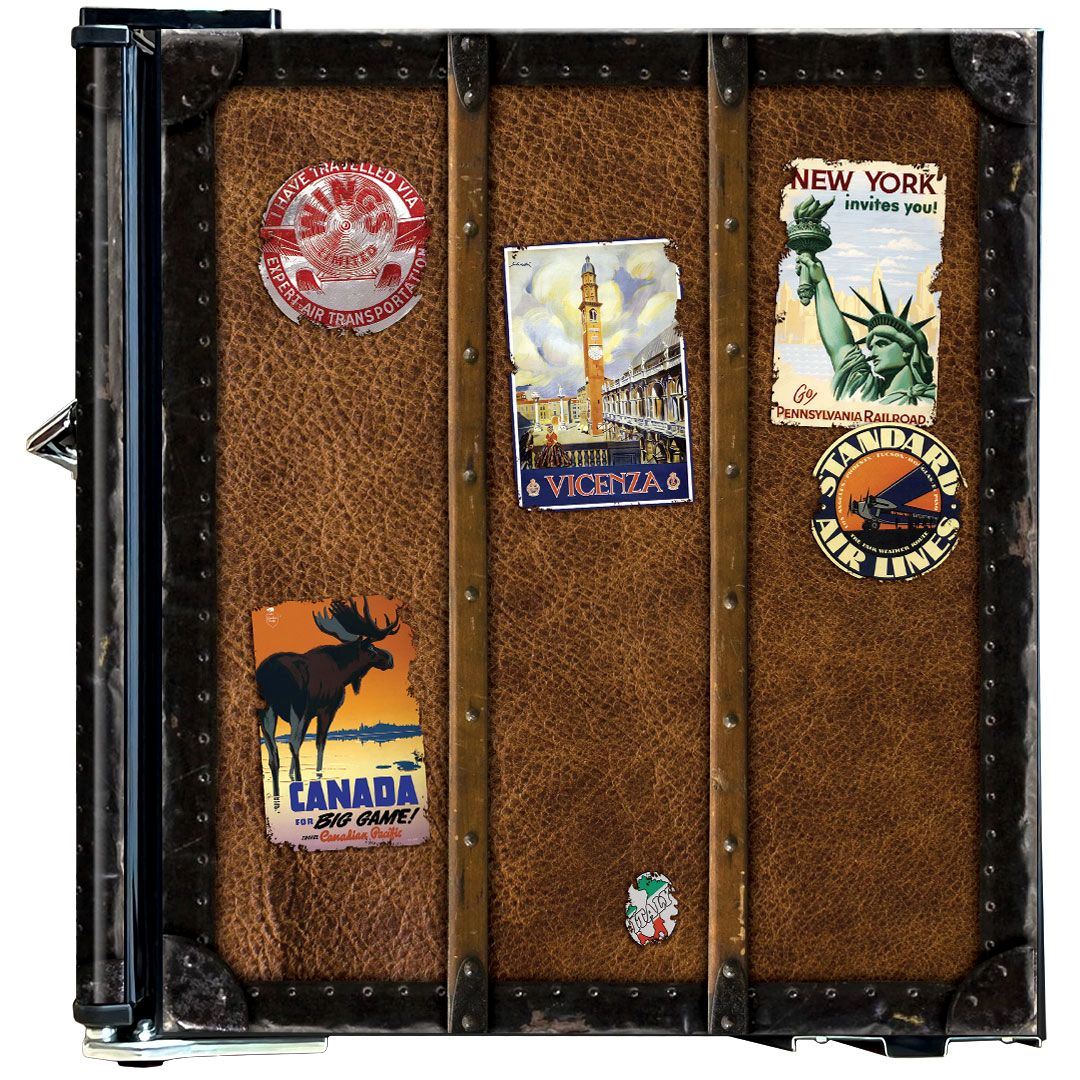 Funky Luggage 46LT Mini Bar Fridge