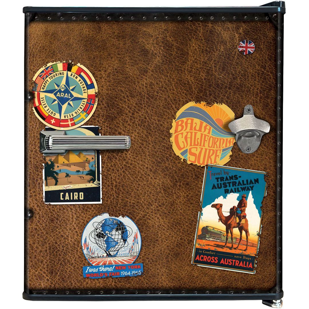 Funky Luggage 46LT Mini Bar Fridge