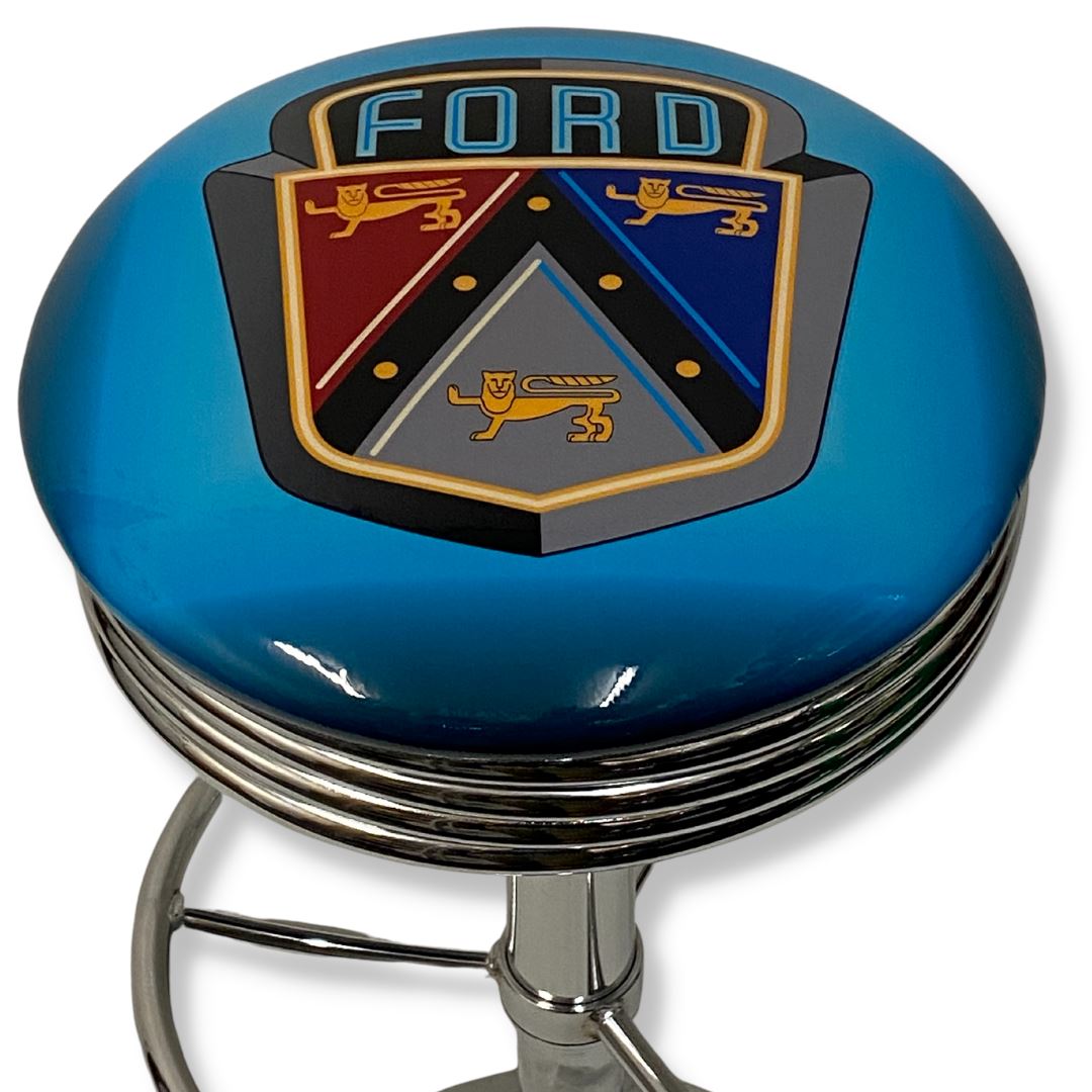 Ford Crest Retro Bar Stool Retro Bar Stools